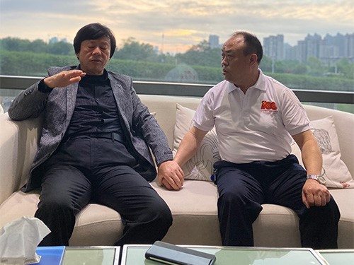 同李自健老師一起