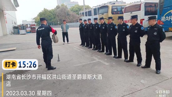 湖南亮劍保安公司駐芒果TV項(xiàng)目 開展消防應(yīng)急演練